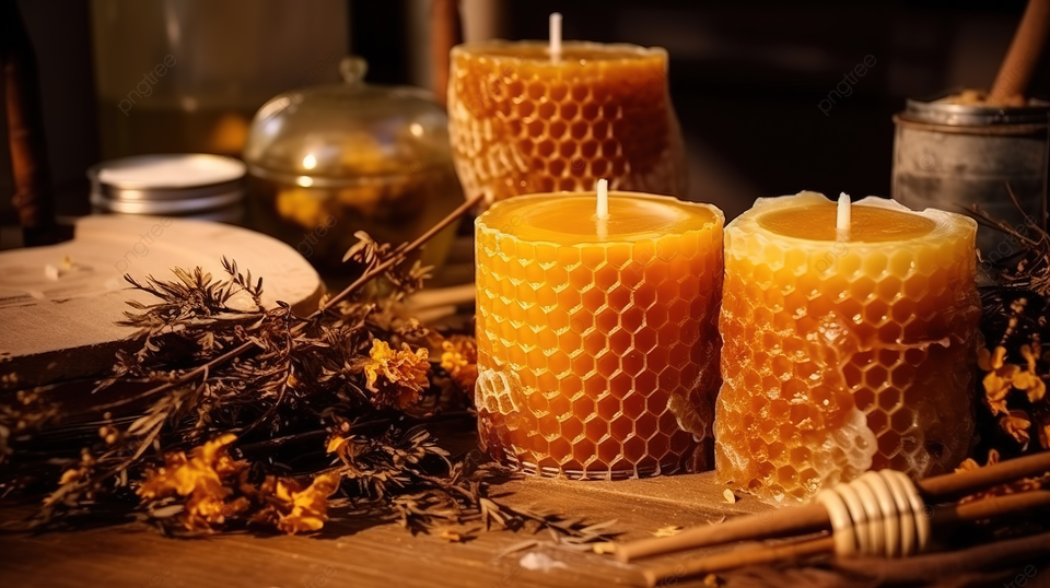 honeycomb candles